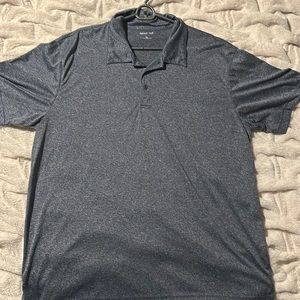 Grey Men’s XL Golf Polo Sport Tek super soft 100 percent polyester